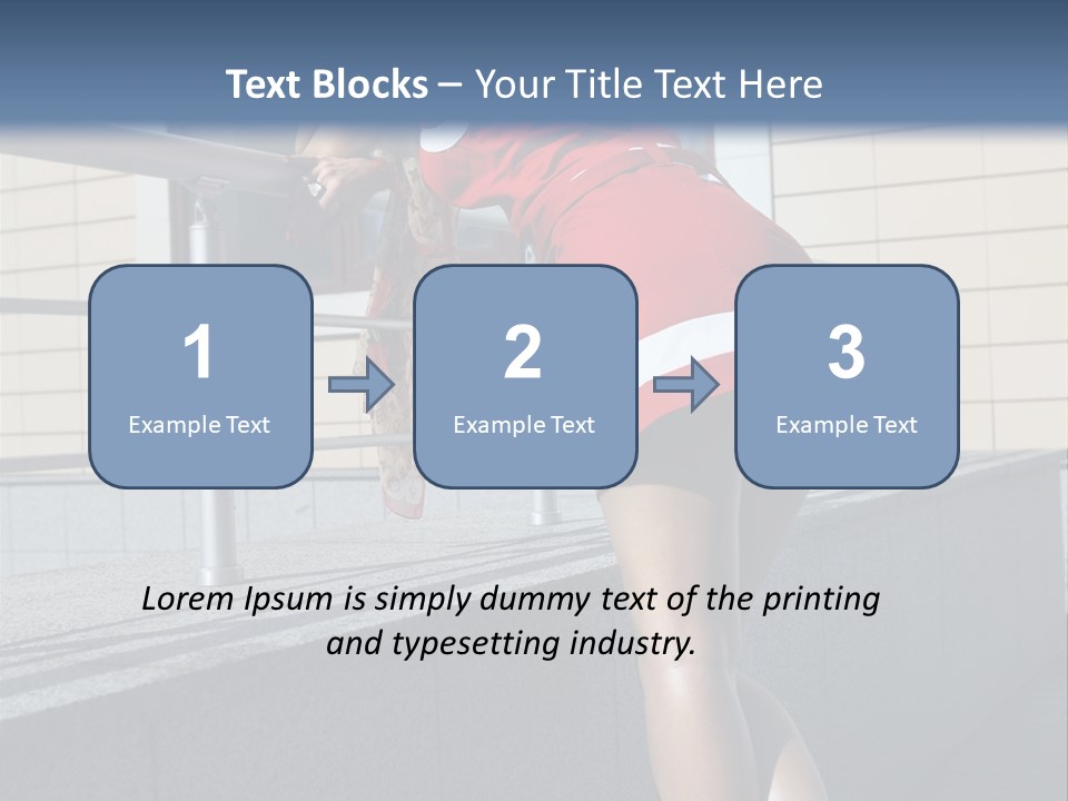 Portrait Expressive Contemporary PowerPoint Template