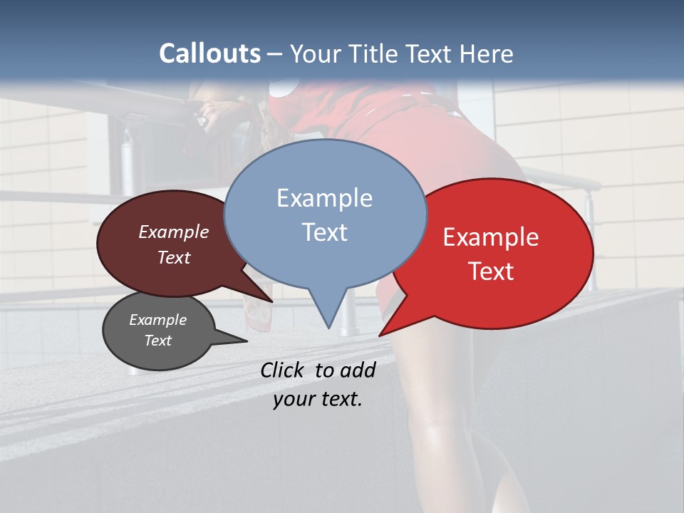 Portrait Expressive Contemporary PowerPoint Template
