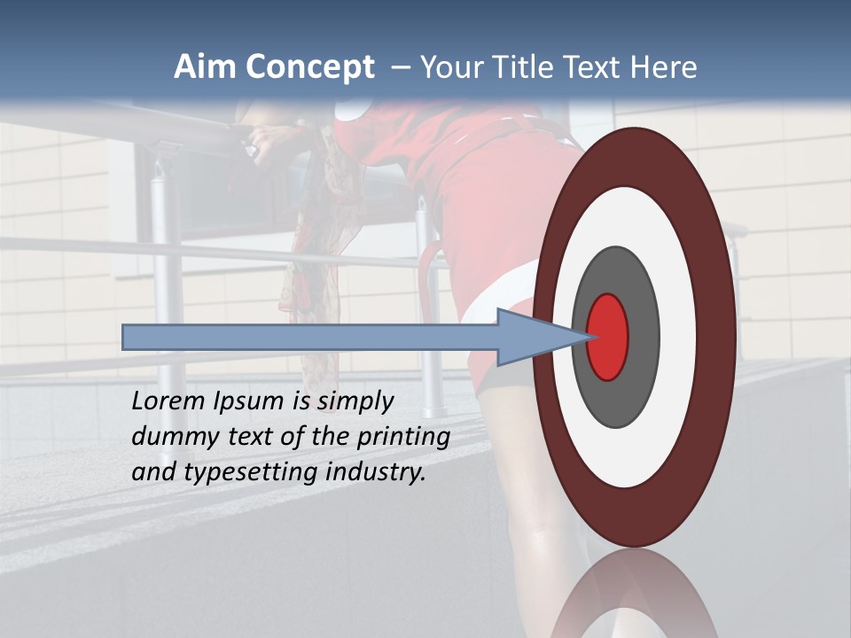 Portrait Expressive Contemporary PowerPoint Template