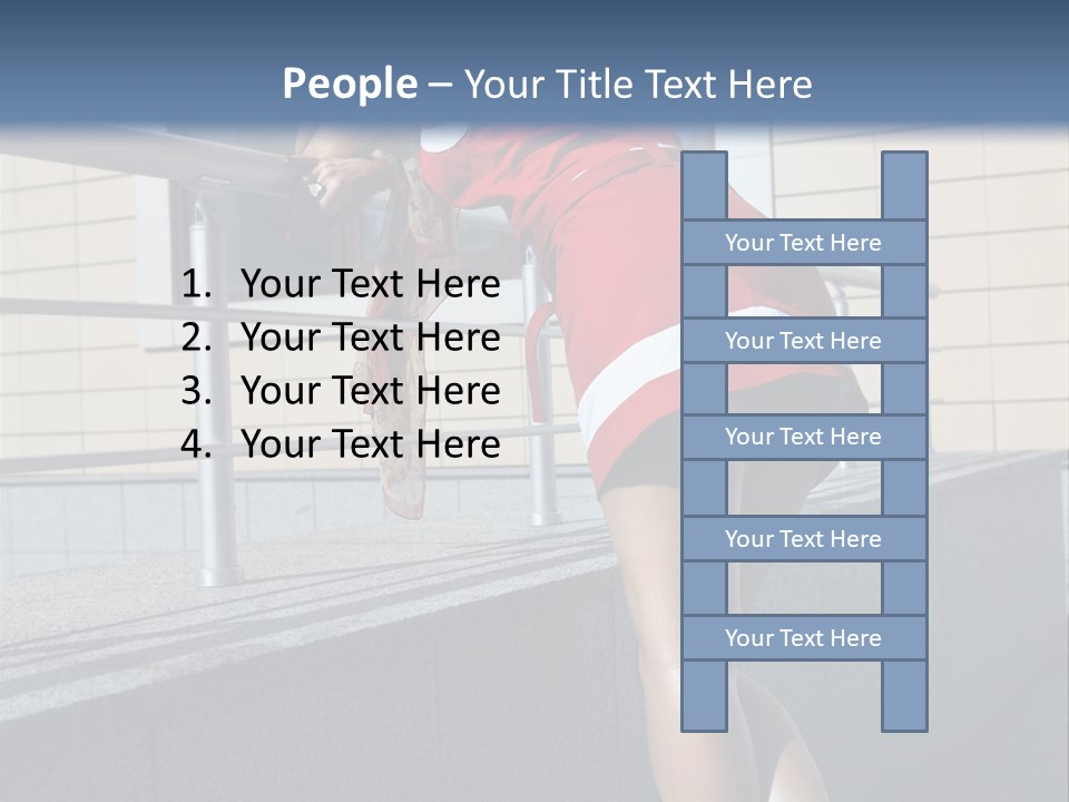Portrait Expressive Contemporary PowerPoint Template