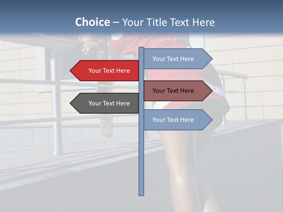 Portrait Expressive Contemporary PowerPoint Template