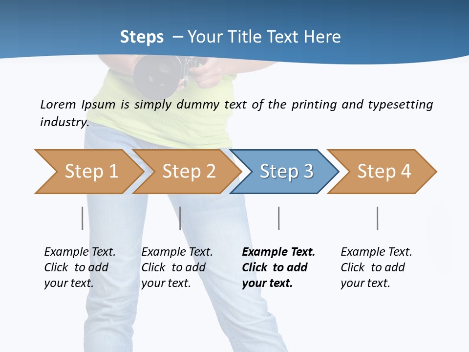Photograph Leisure Female PowerPoint Template
