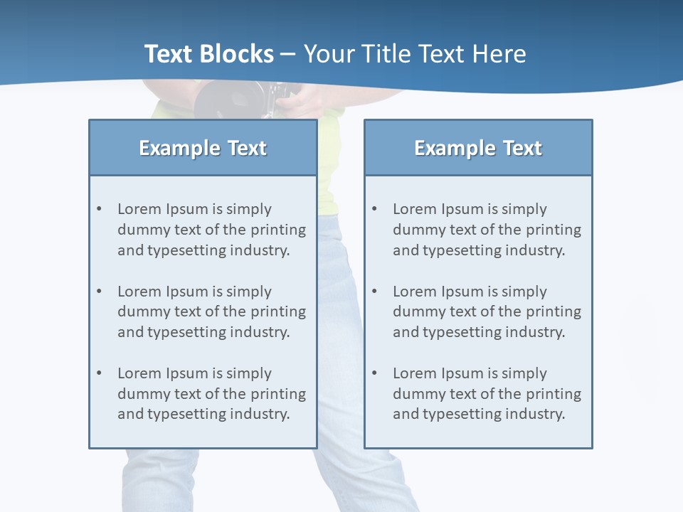 Photograph Leisure Female PowerPoint Template