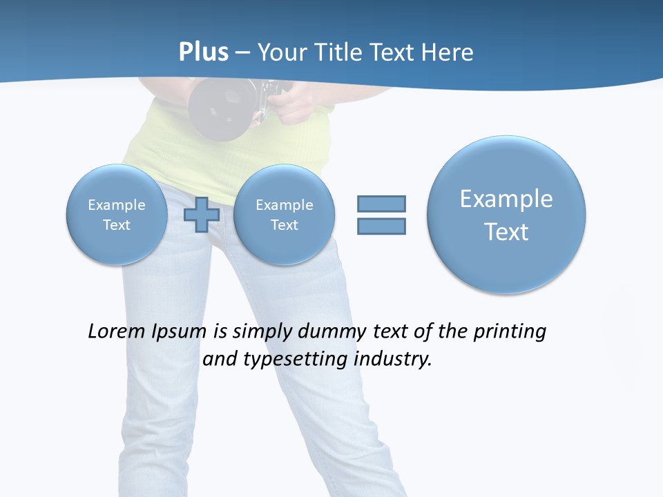 Photograph Leisure Female PowerPoint Template