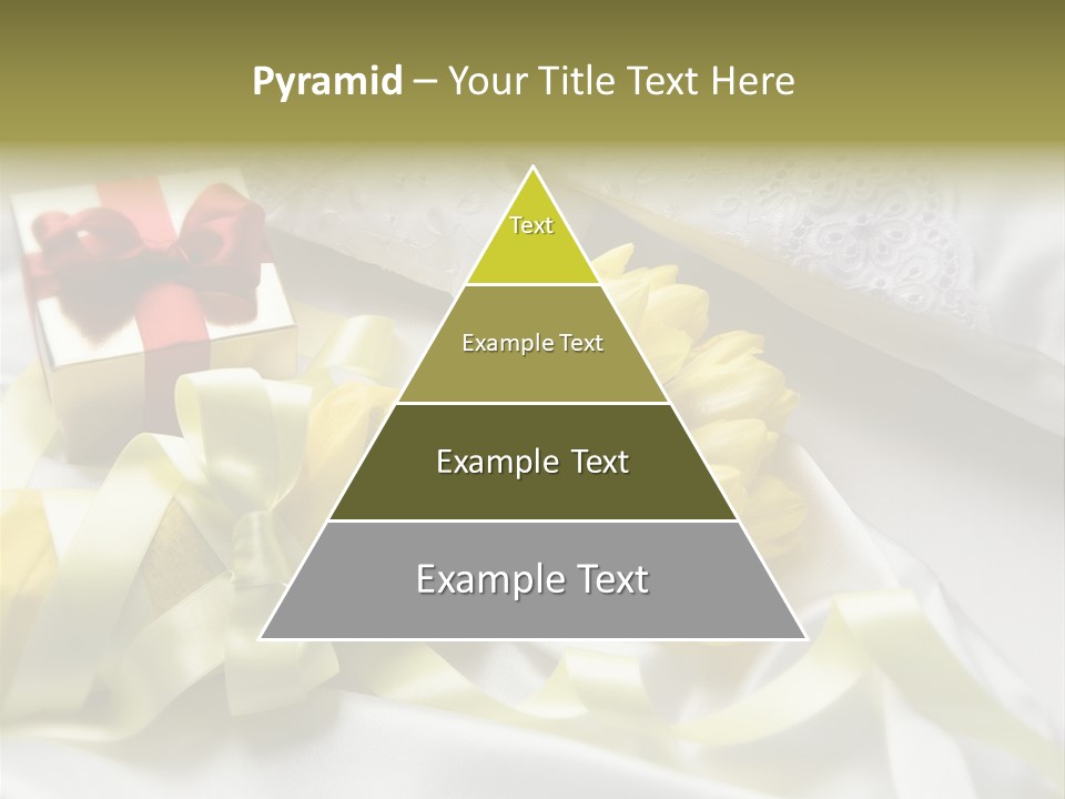 Gift Box Flower PowerPoint Template