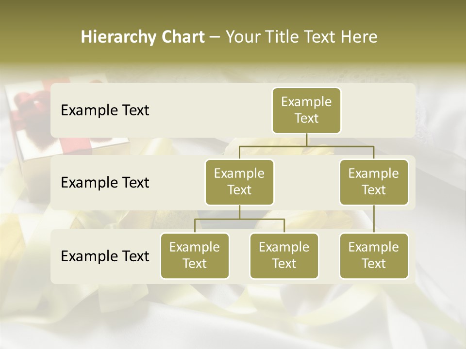 Gift Box Flower PowerPoint Template