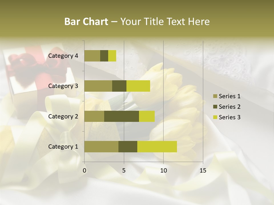 Gift Box Flower PowerPoint Template