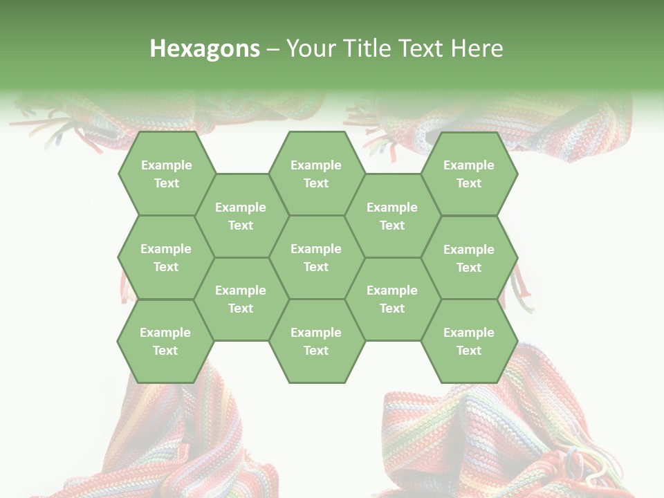 Background Softness Woven PowerPoint Template