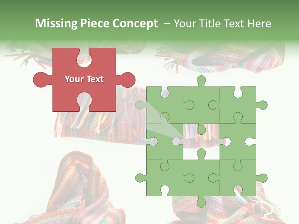 Background Softness Woven PowerPoint Template