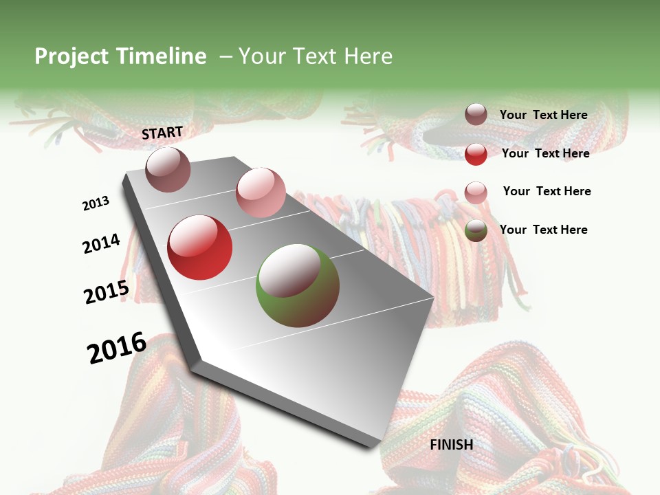 Background Softness Woven PowerPoint Template