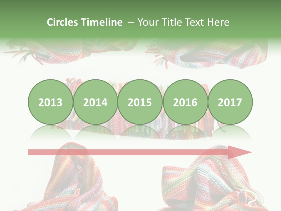 Background Softness Woven PowerPoint Template