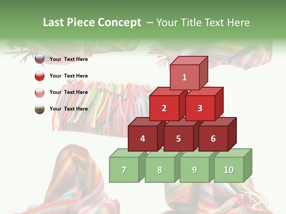 Background Softness Woven PowerPoint Template