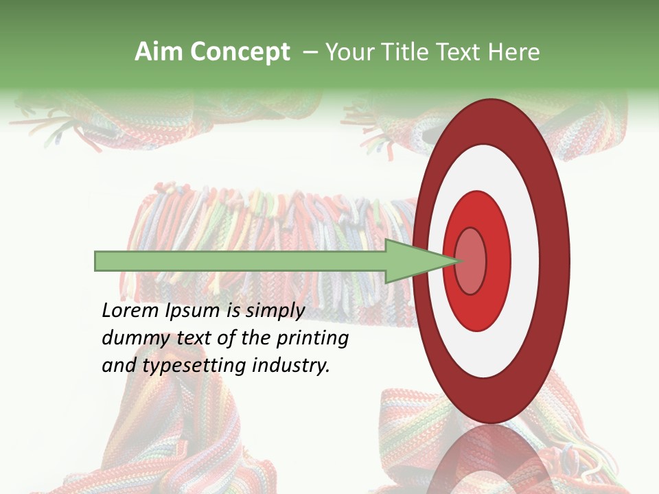 Background Softness Woven PowerPoint Template