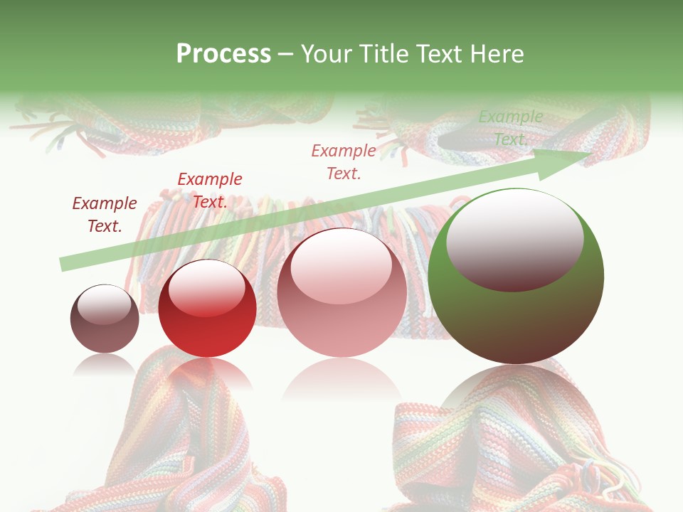 Background Softness Woven PowerPoint Template