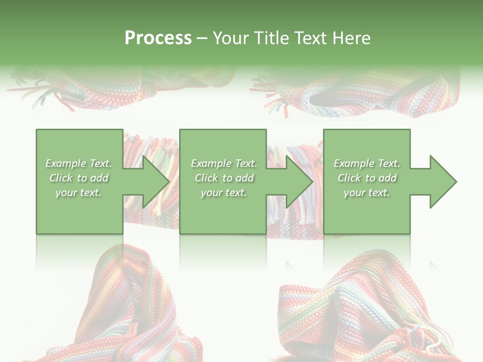 Background Softness Woven PowerPoint Template