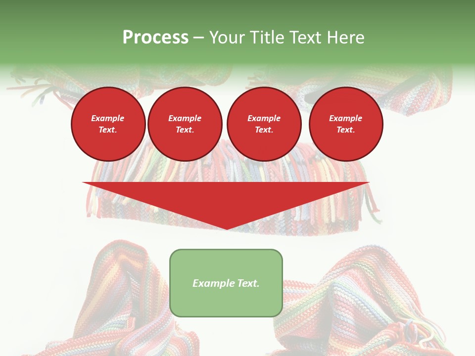 Background Softness Woven PowerPoint Template