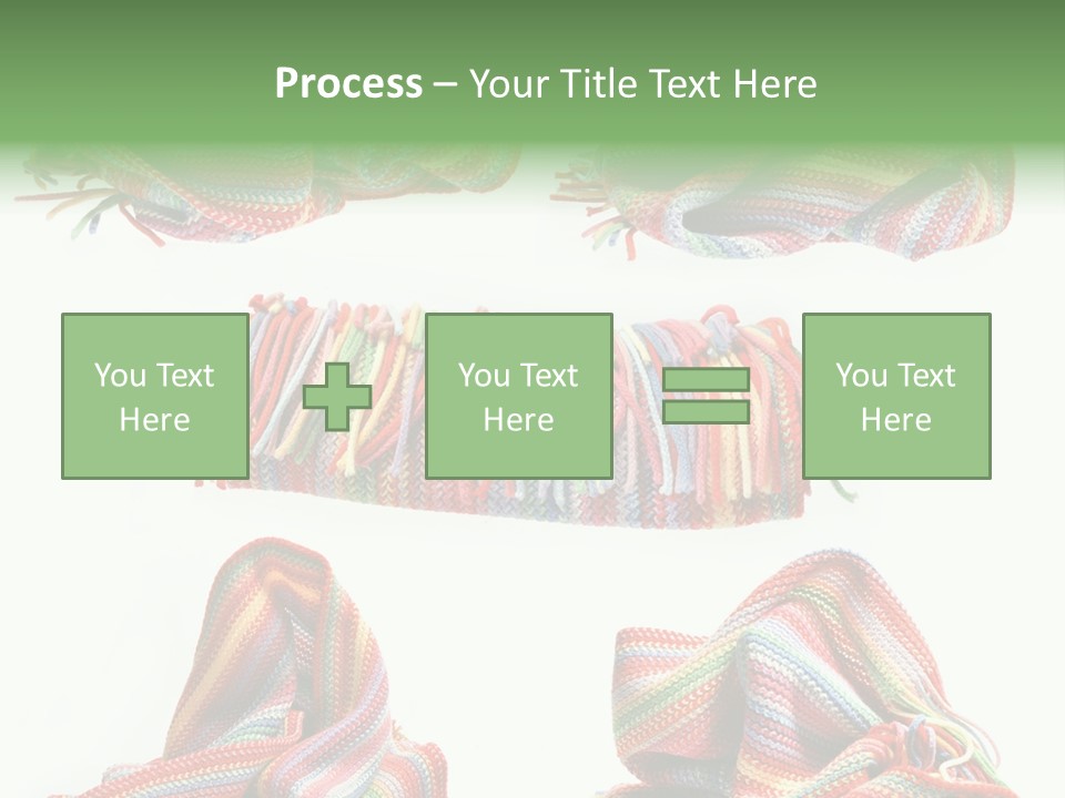 Background Softness Woven PowerPoint Template