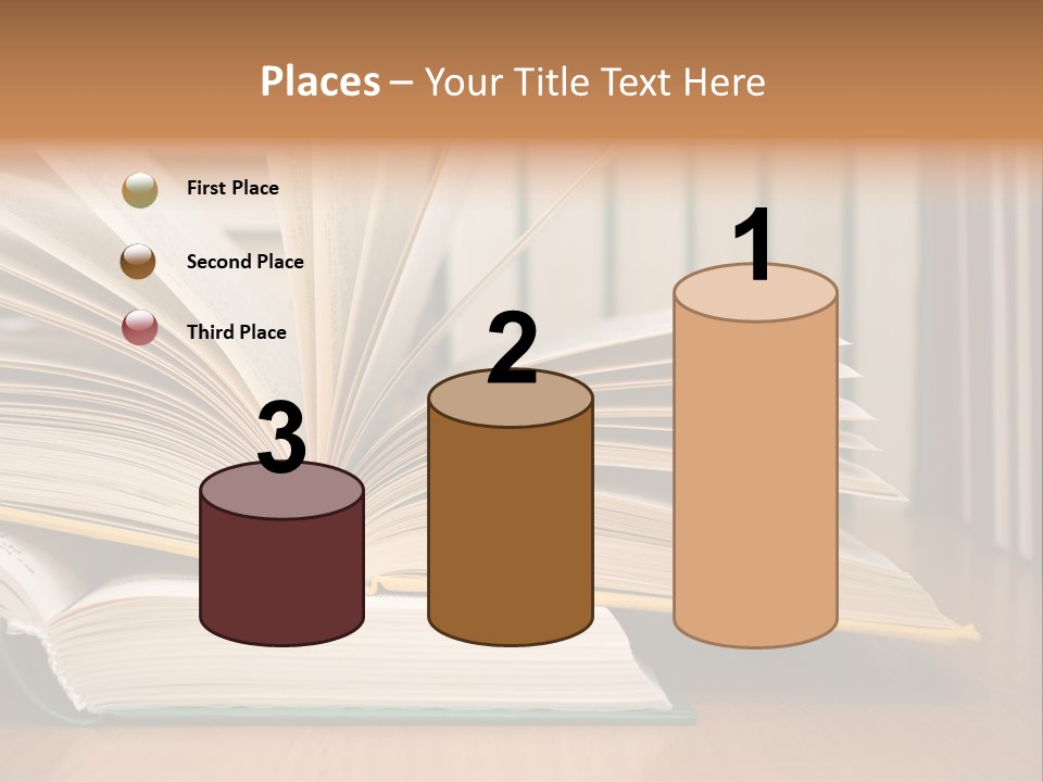 Author Big Reading PowerPoint Template