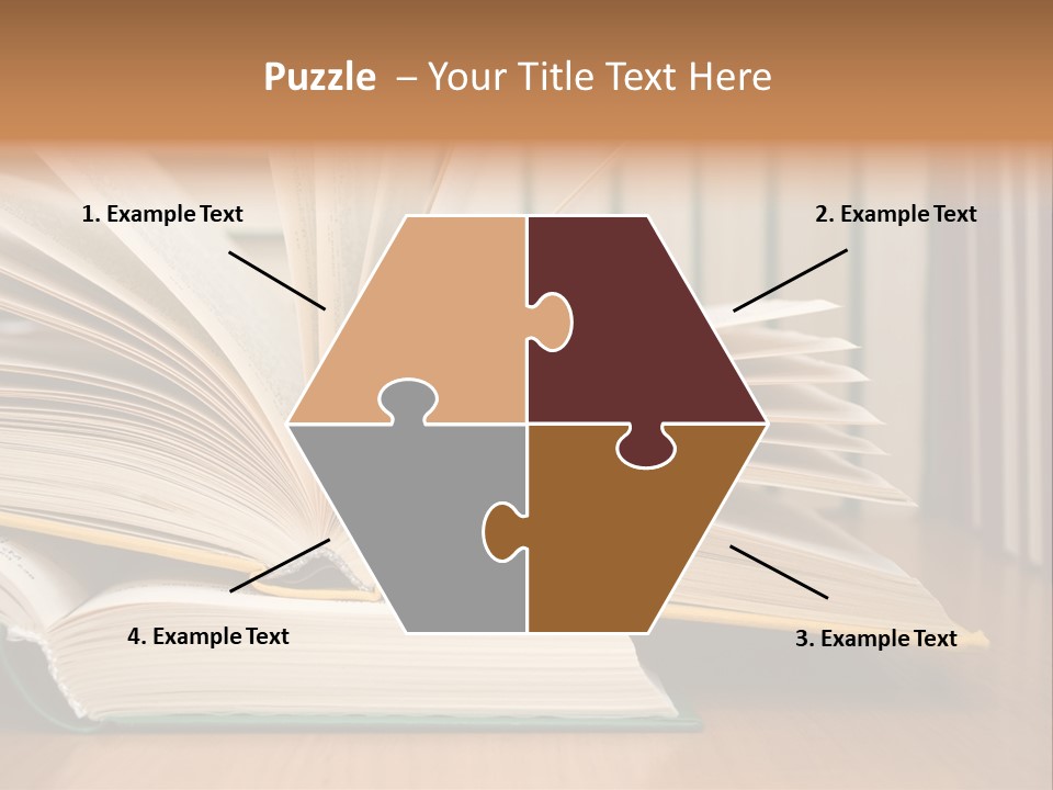 Author Big Reading PowerPoint Template