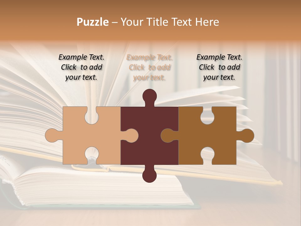 Author Big Reading PowerPoint Template