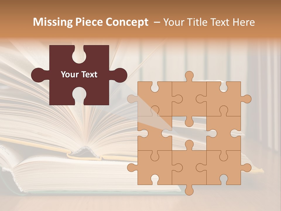 Author Big Reading PowerPoint Template