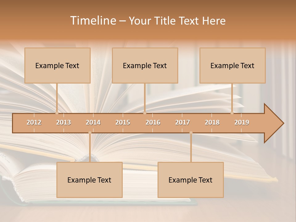 Author Big Reading PowerPoint Template