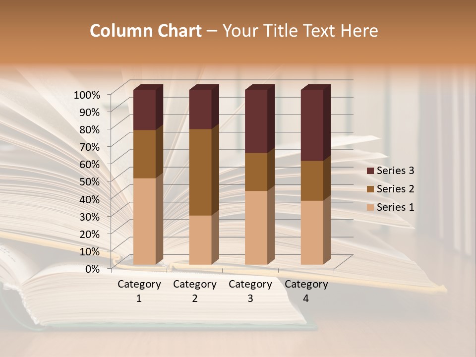 Author Big Reading PowerPoint Template