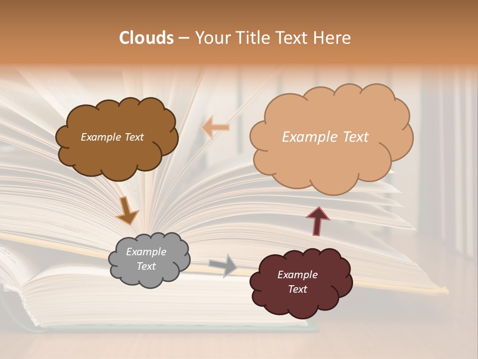 Author Big Reading PowerPoint Template