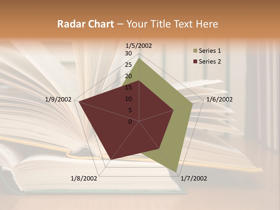 Author Big Reading PowerPoint Template