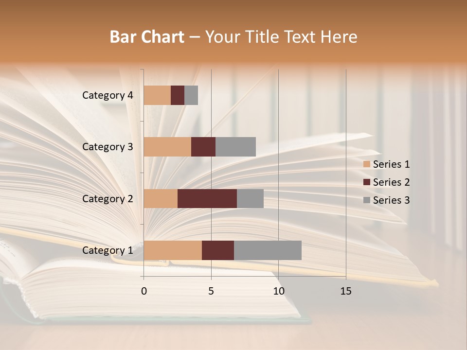 Author Big Reading PowerPoint Template