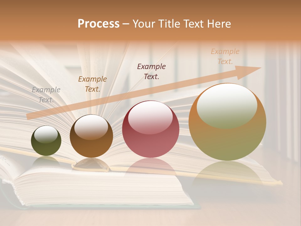 Author Big Reading PowerPoint Template