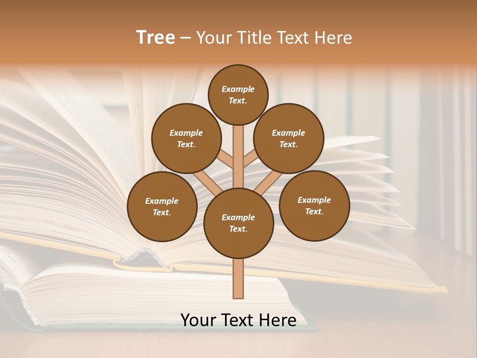 Author Big Reading PowerPoint Template