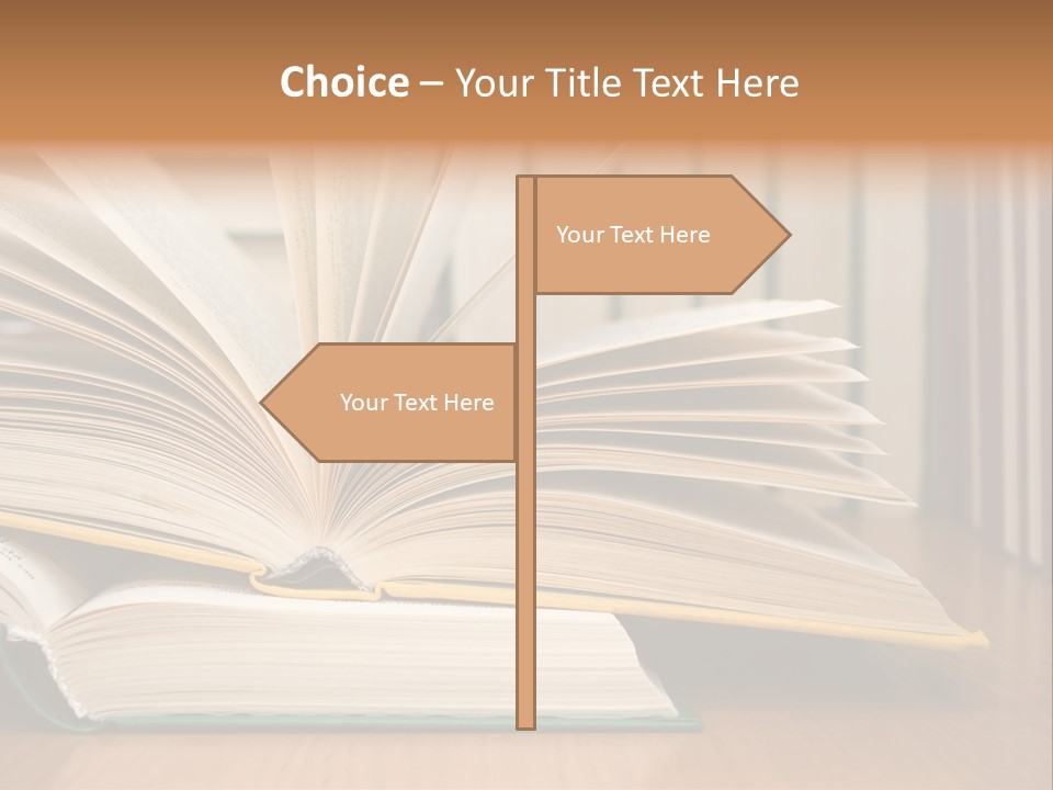Author Big Reading PowerPoint Template