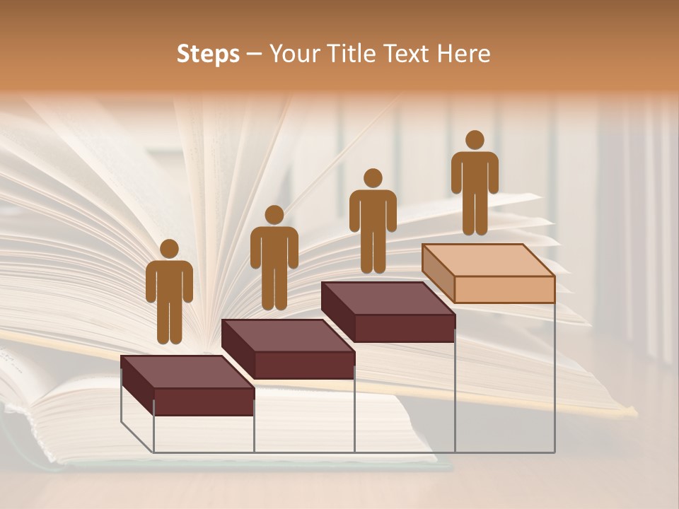 Author Big Reading PowerPoint Template