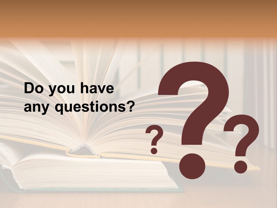 Author Big Reading PowerPoint Template