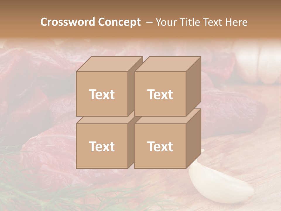 Butcher Meats PowerPoint Template