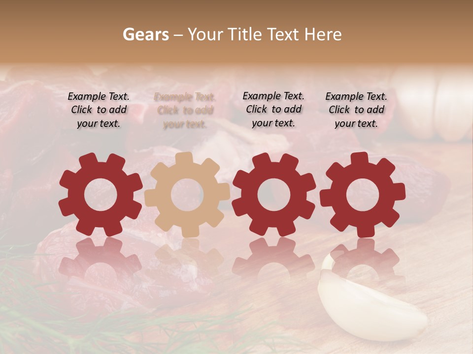 Butcher Meats PowerPoint Template