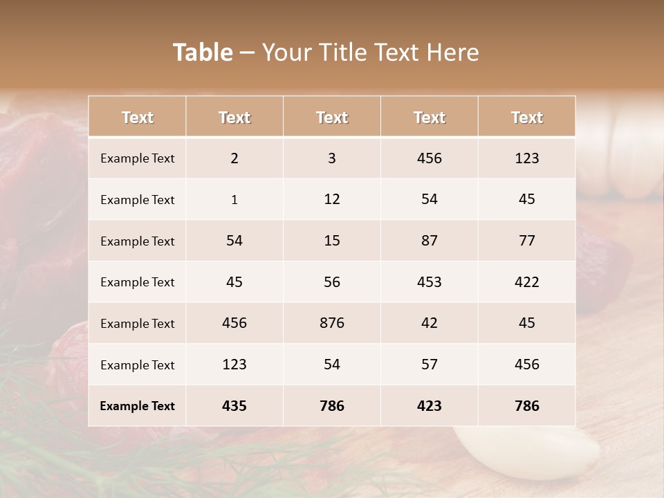 Butcher Meats PowerPoint Template