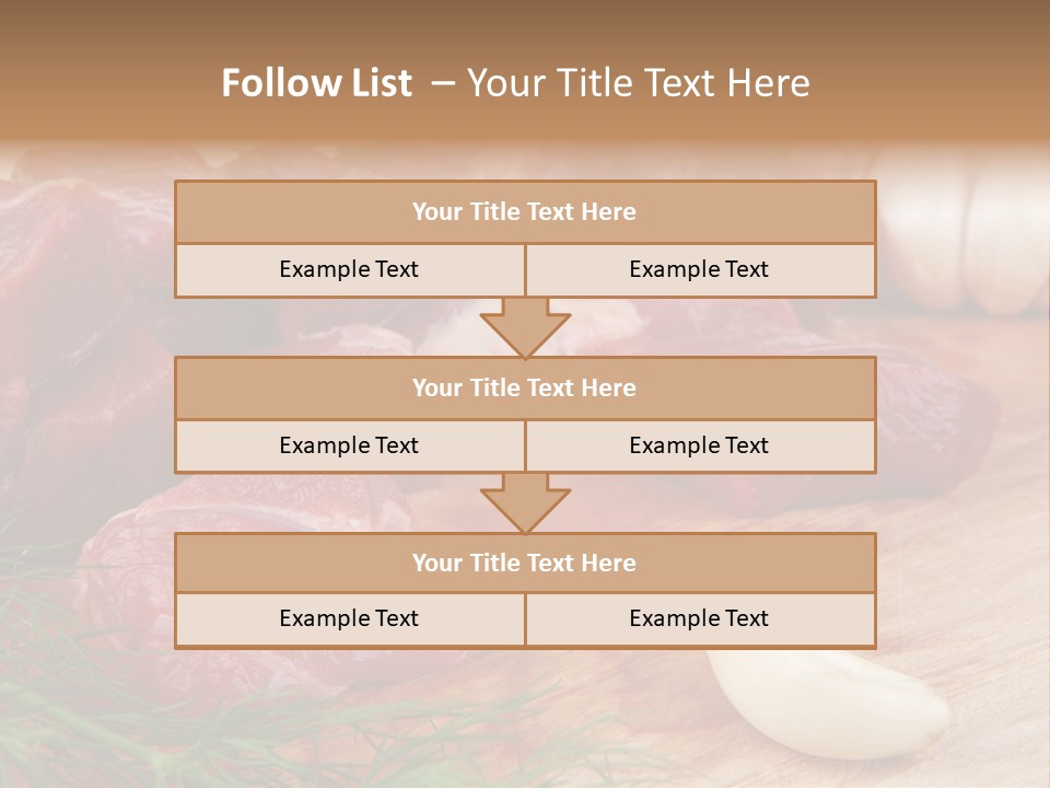 Butcher Meats PowerPoint Template