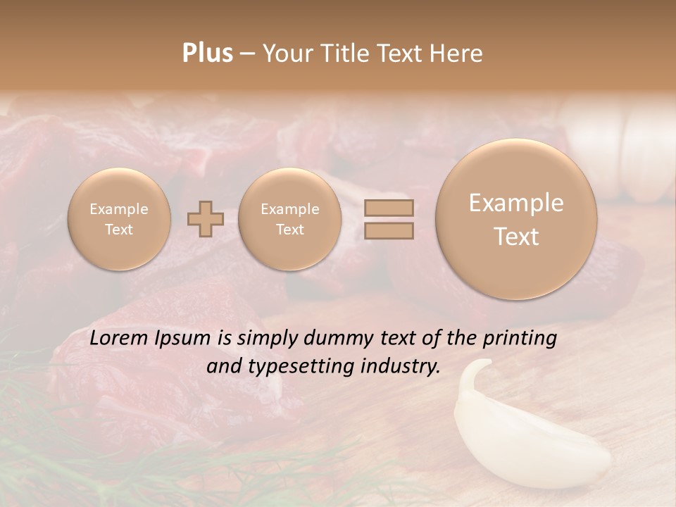 Butcher Meats PowerPoint Template