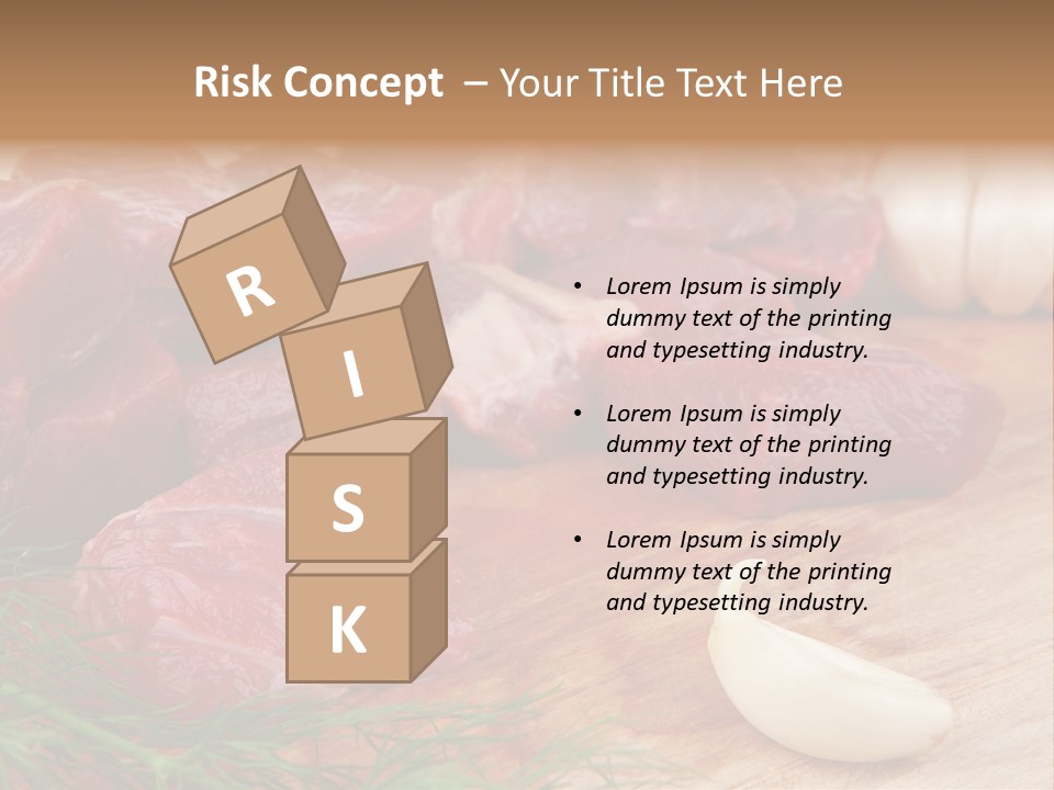 Butcher Meats PowerPoint Template