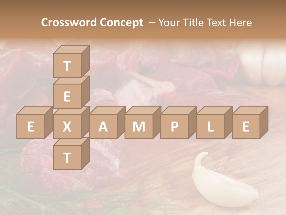 Butcher Meats PowerPoint Template