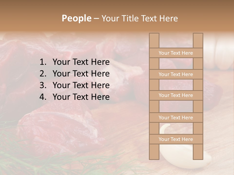 Butcher Meats PowerPoint Template
