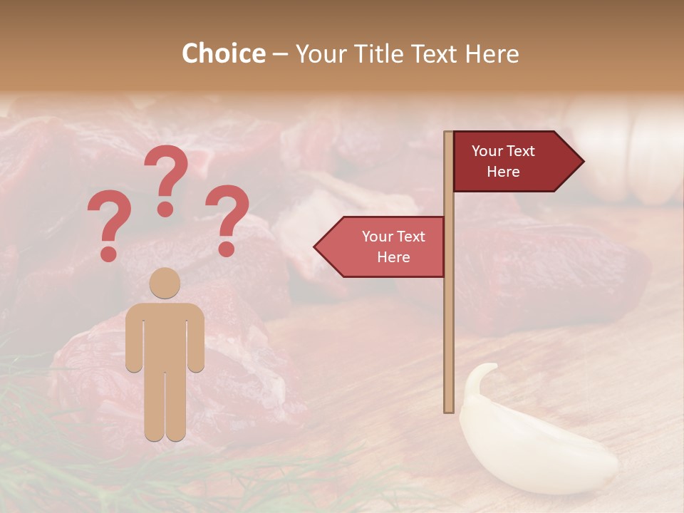 Butcher Meats PowerPoint Template