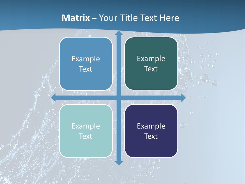 Splash Of Water PowerPoint Template