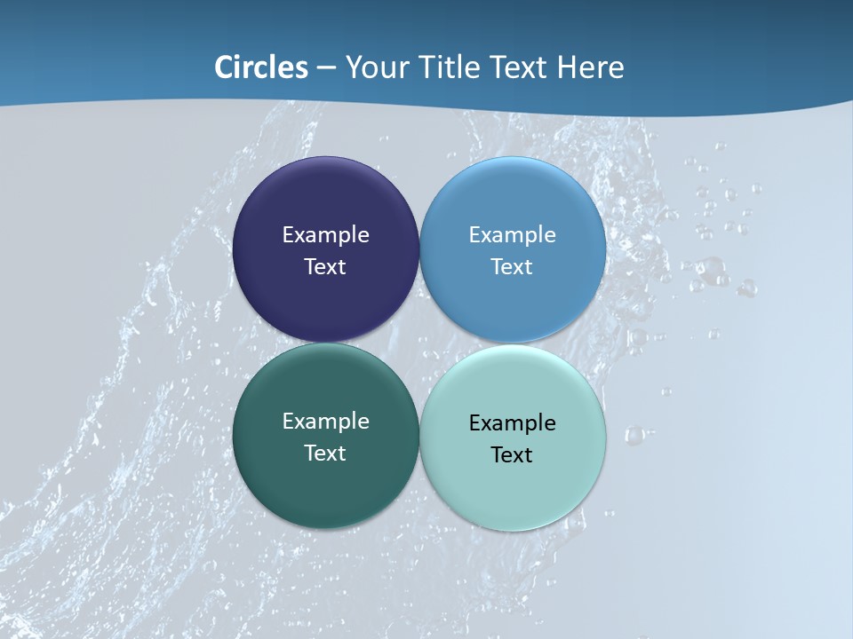 Splash Of Water PowerPoint Template