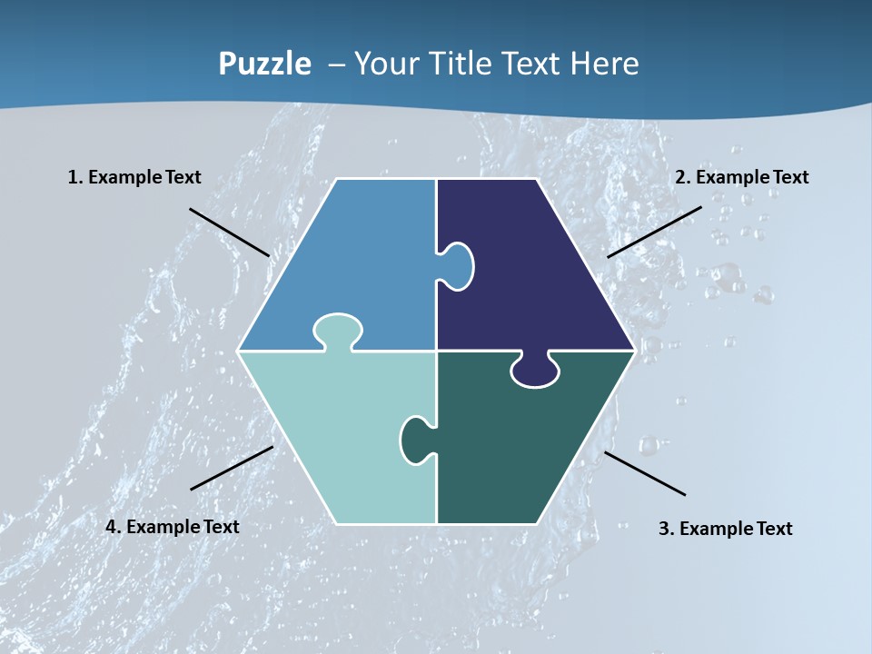 Splash Of Water PowerPoint Template