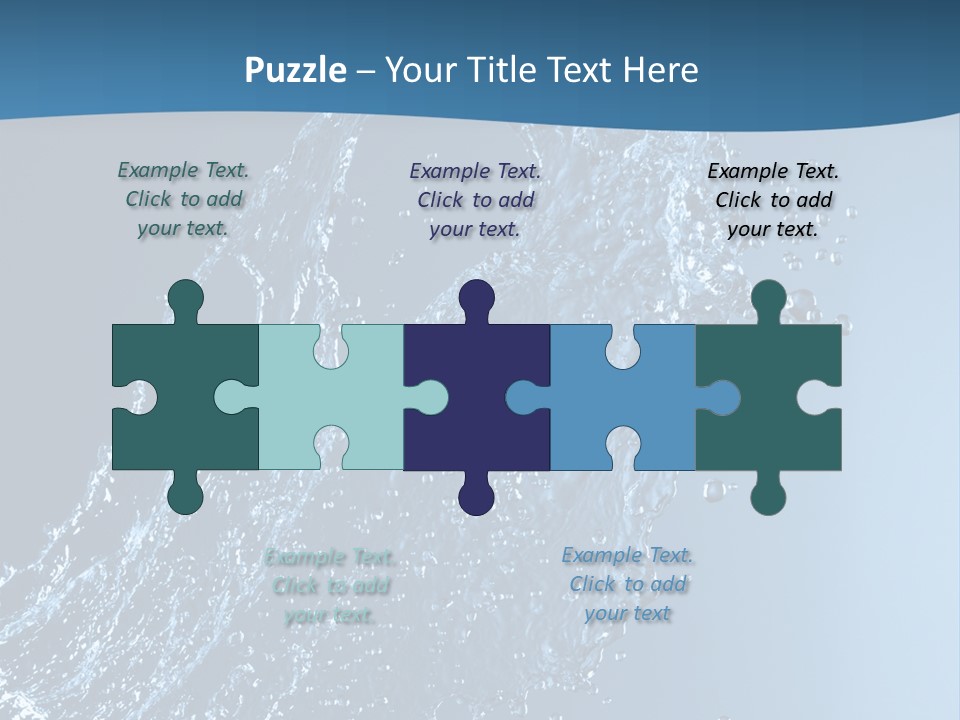 Splash Of Water PowerPoint Template