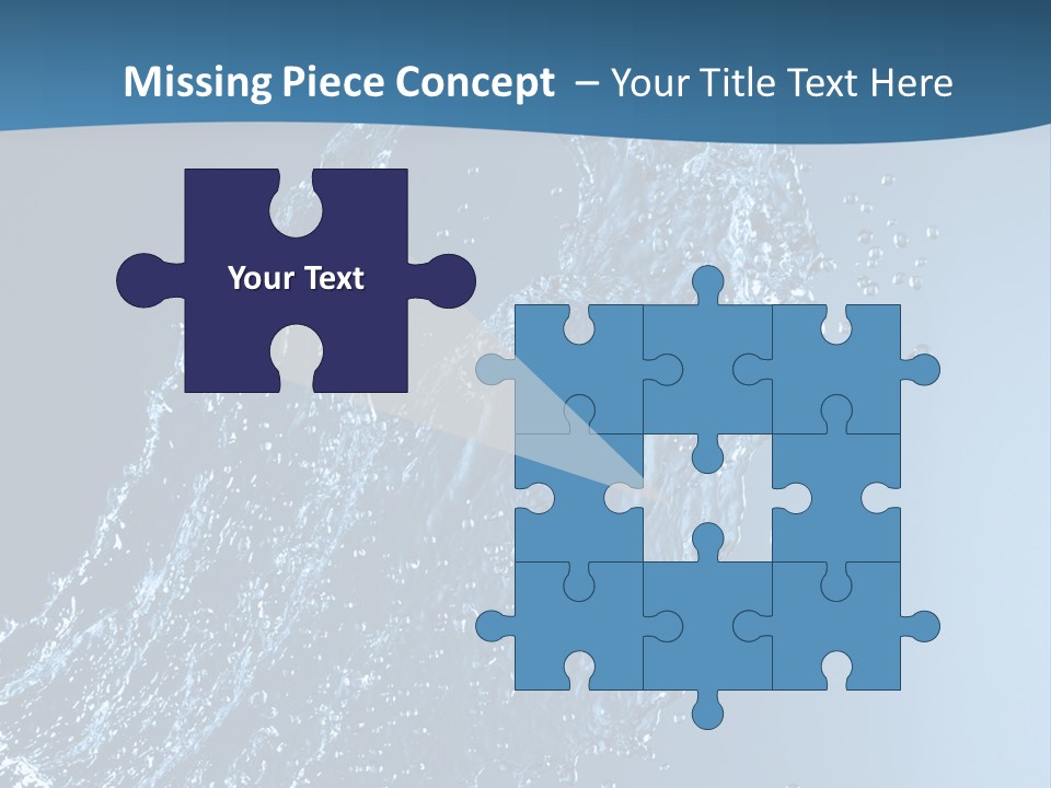 Splash Of Water PowerPoint Template