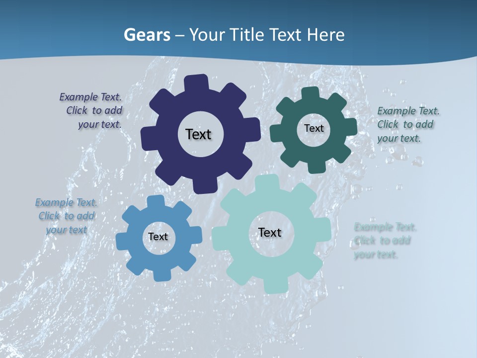 Splash Of Water PowerPoint Template